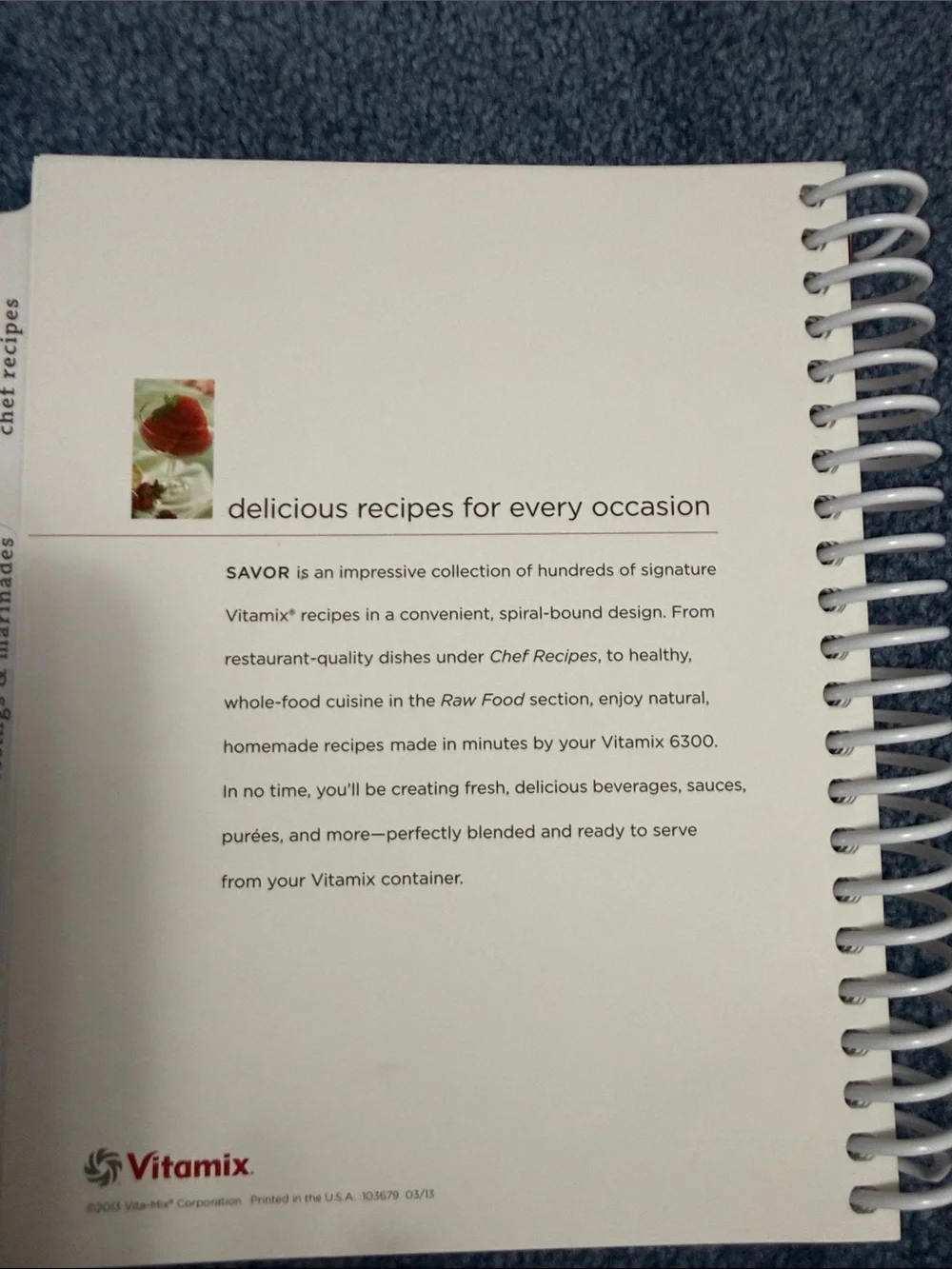 Savor Recipes Cookbook - Vitamix